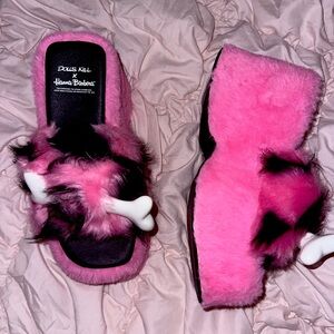 Dolls Kill x Hanna Barbara BAM BAM Wedges